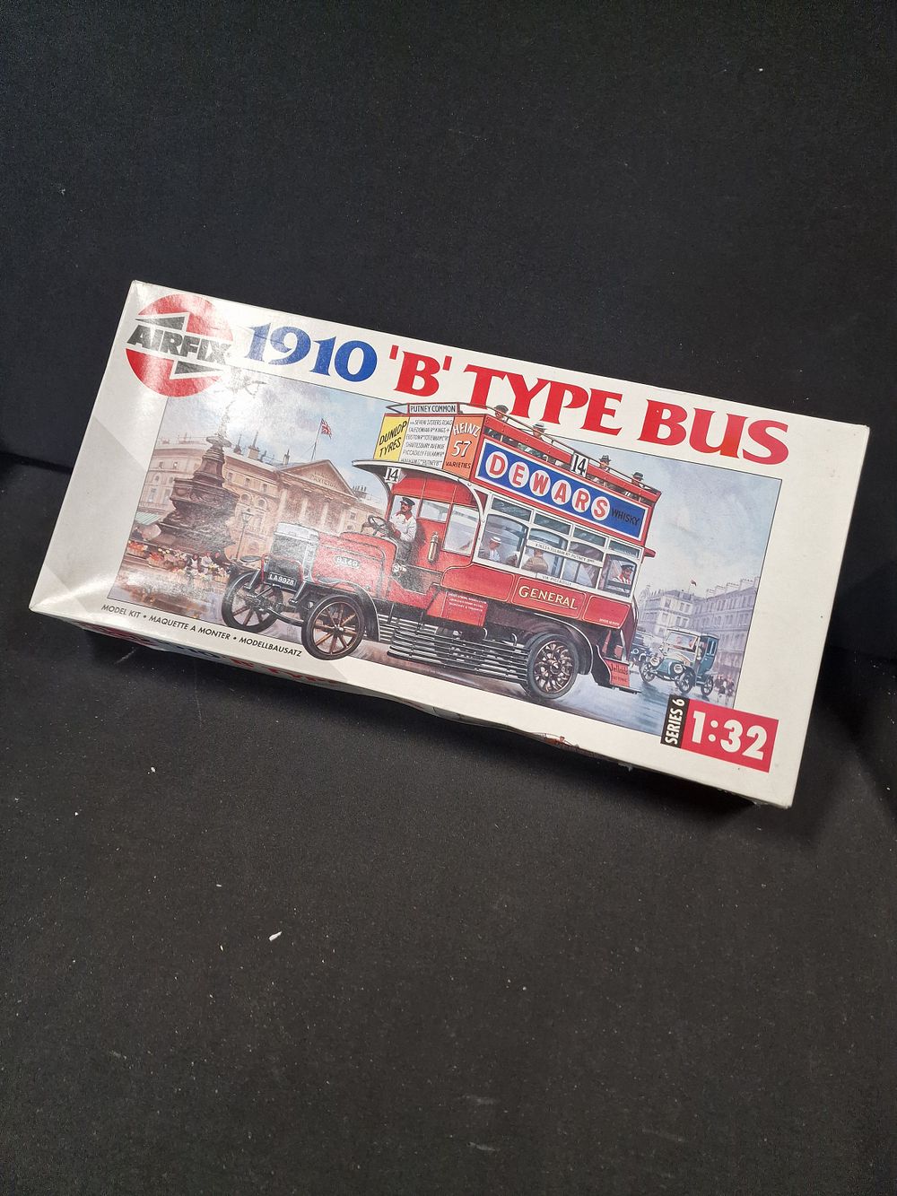 Lot 167: AIRFIX 1910 B type bus model kit Series...