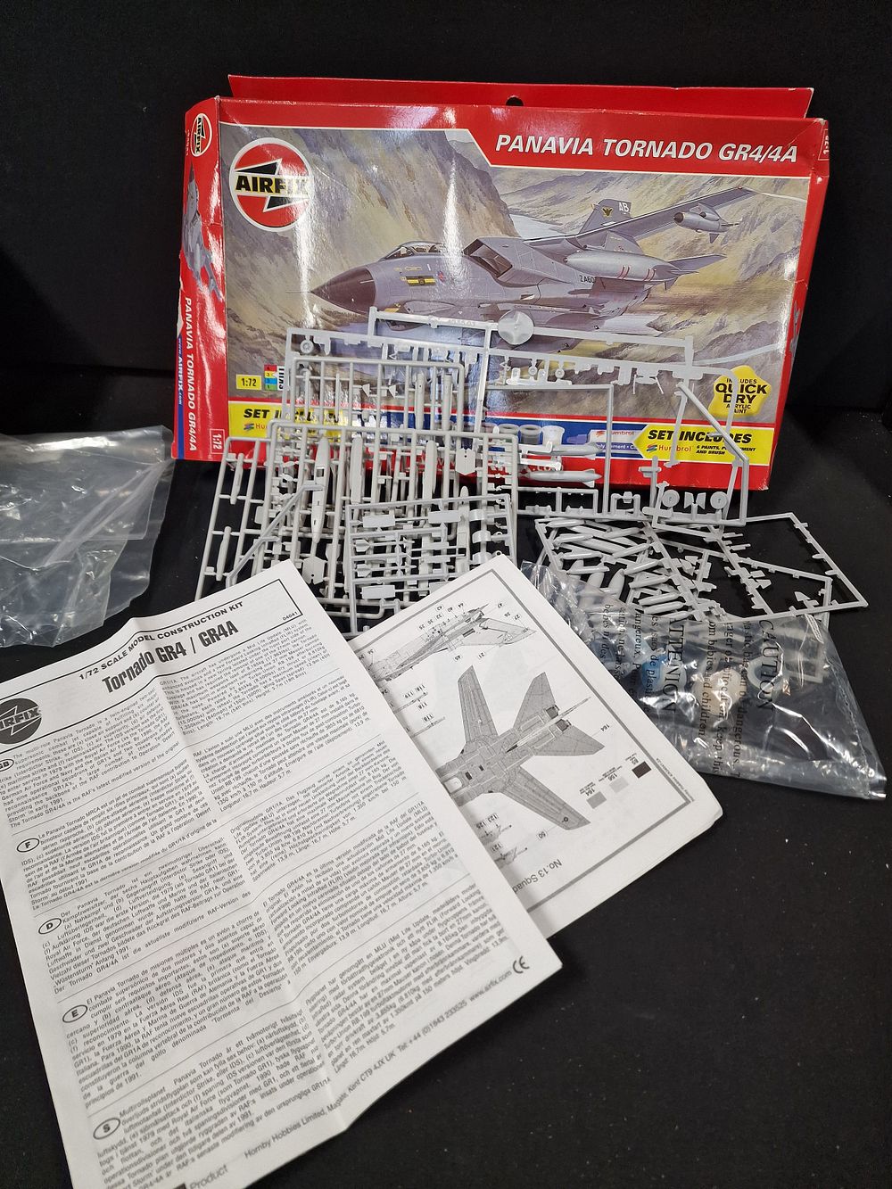 Lot 168: AIRFIX Panavia Tornado GR4/4a scale 1:72. New