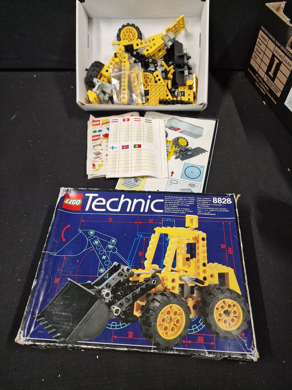 Lot 175: LEGO Technic no.8828. Tractor.