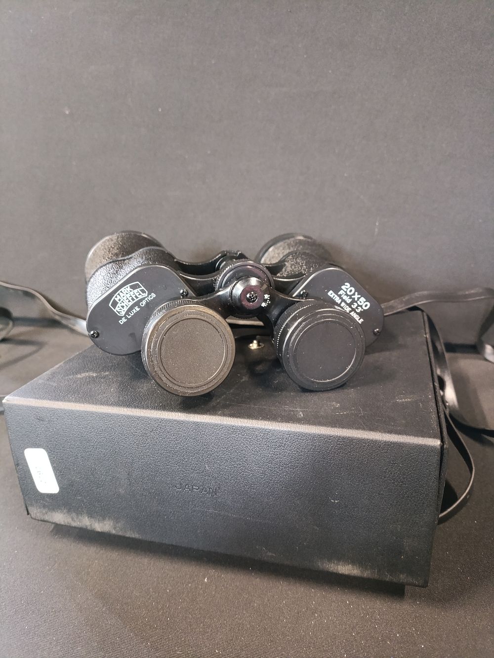 Lot 207: Mark Scheffel 20x50 Extra Wide Angle Binoculars with...