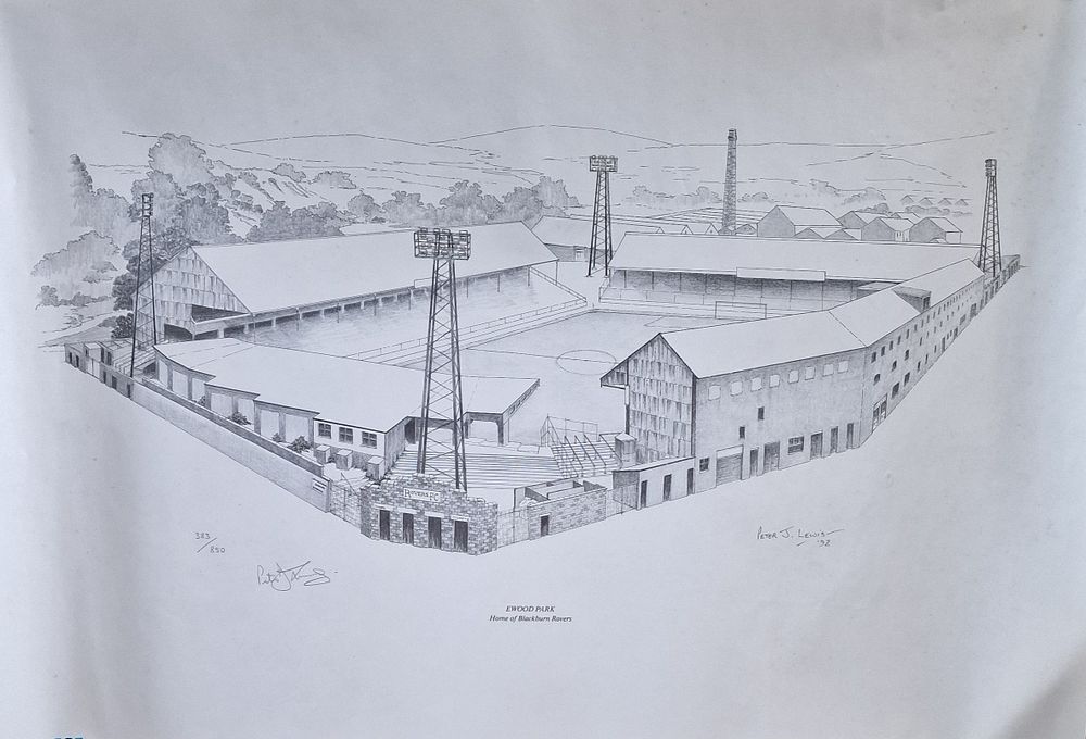 Lot 242: A limited edition signed picture of Edwood Park...