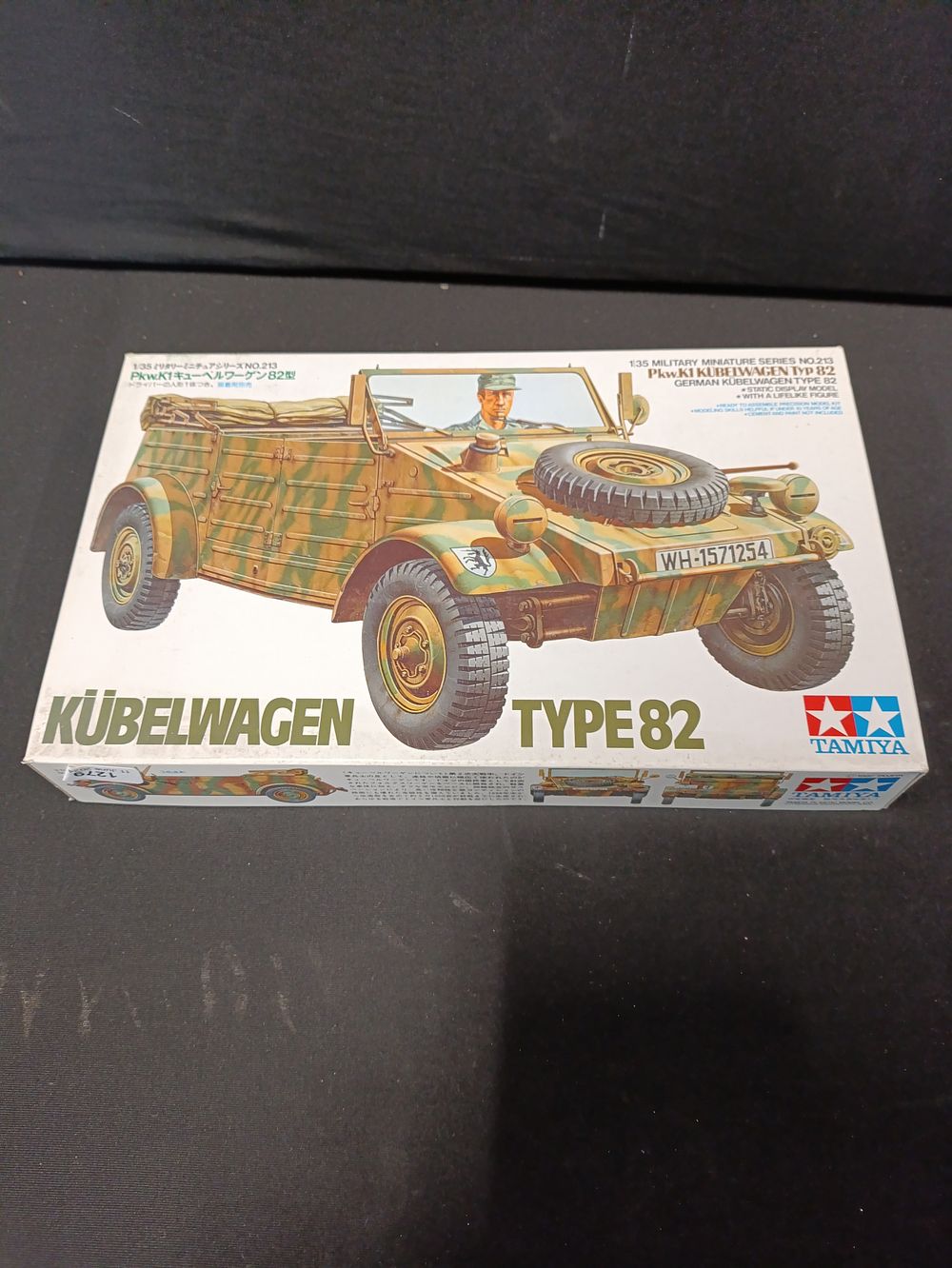 Lot 265: Tamiya model kit Kubelwagen Type 82 1/35 Item35213**1200