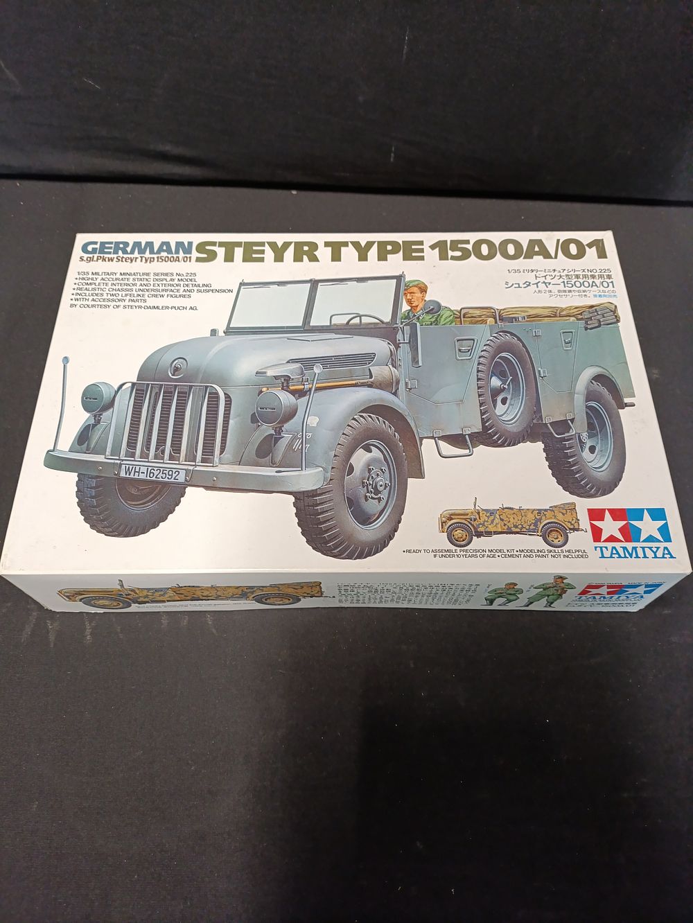 Lot 269: Tamiya model kit German Steyr Type 1500A/01 1/35...