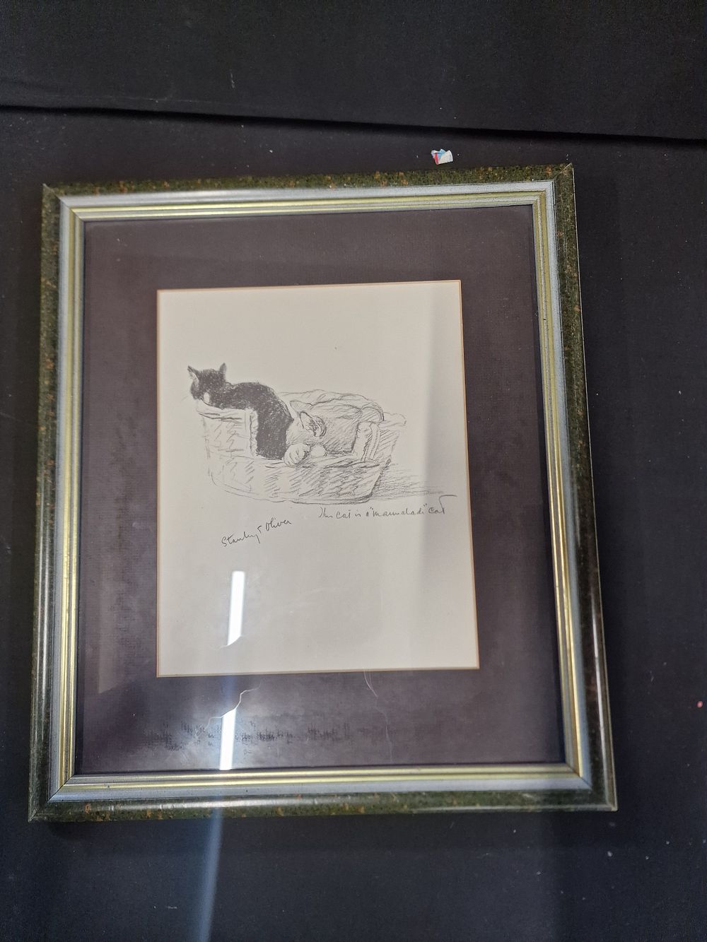 Lot 288: An original 1930s Lithograph by Stanley T Oliva....