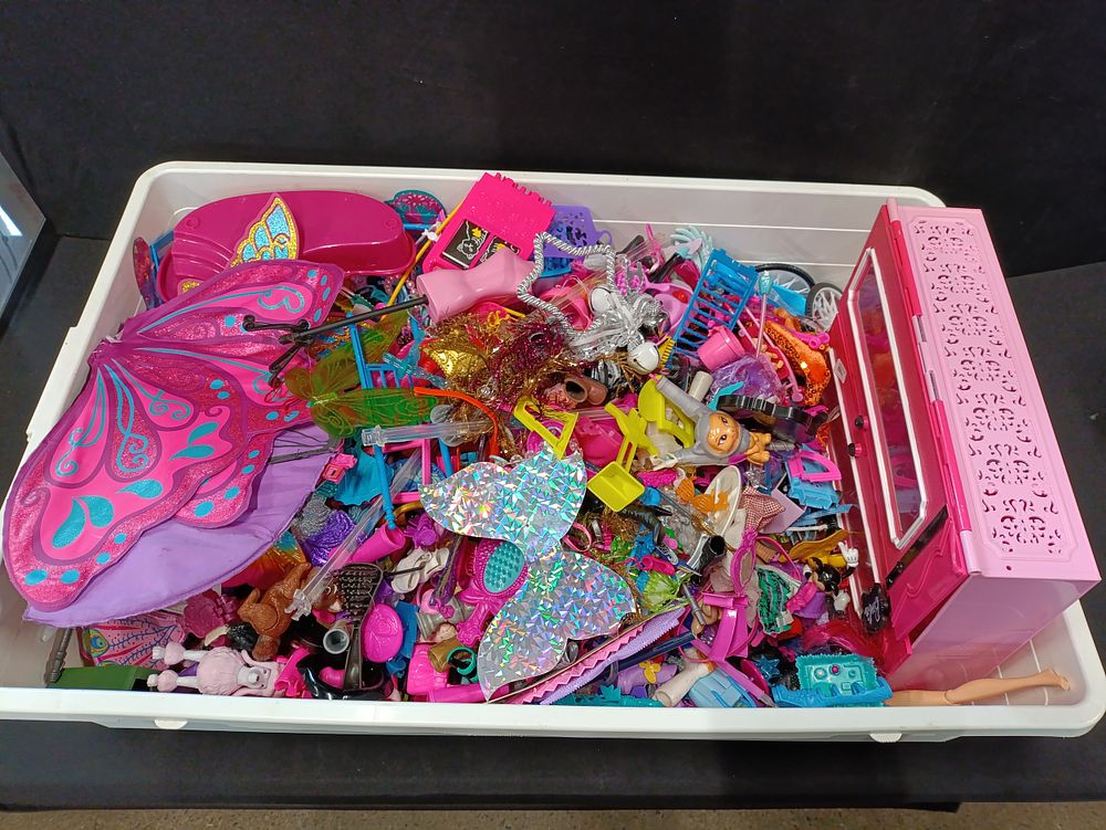 Lot 329: Very large collection of Barbie toys and accessories