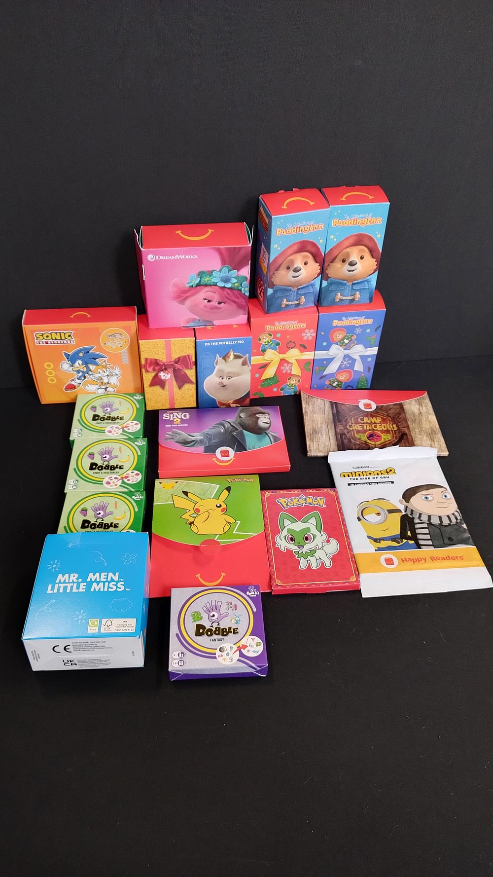 Lot 351: 18 McDonald's unopened happy meal toys, including Pokémon,...