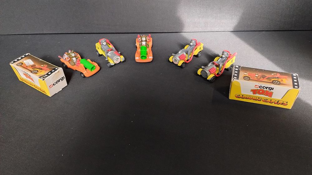 Lot 379: Corgi tom and jerry diecast cars two in...