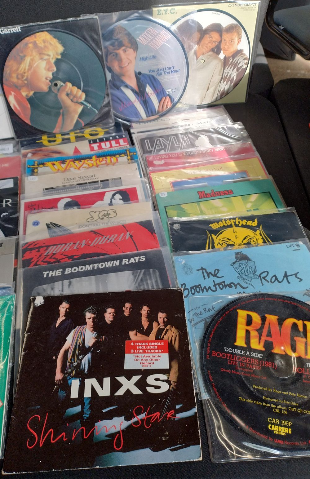Lot 390: Selection of vinyl singles various artists and genres...