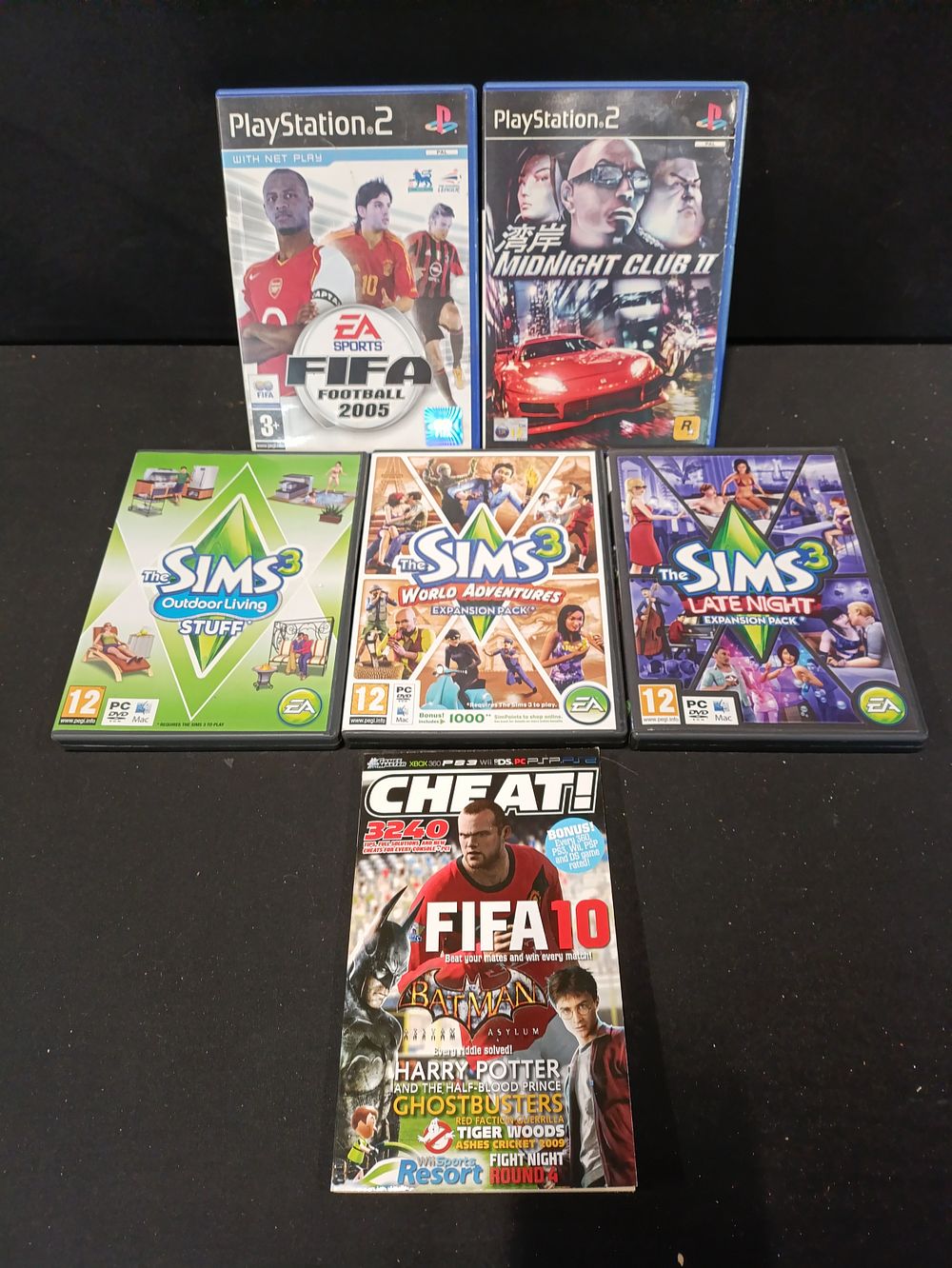 Lot 439: Collection of games including 3 PC Sims expansion...