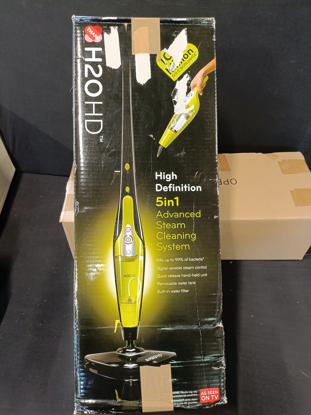 Lot 51: Brand new H2OHD advanced steam cleaning system