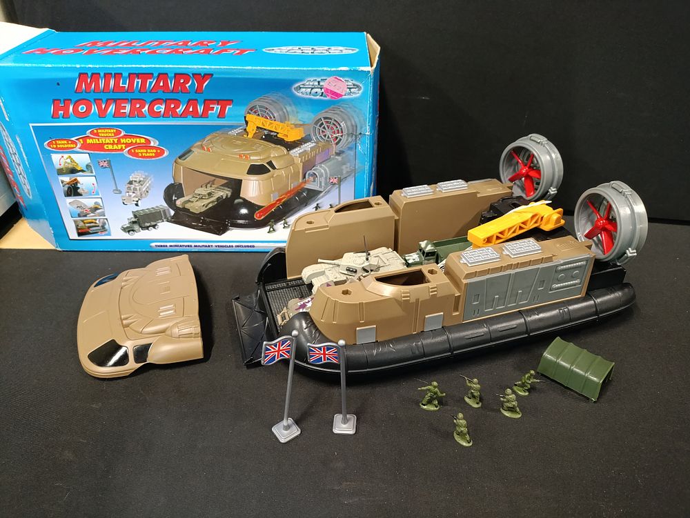 Lot 56: Mega motors military hovercraft