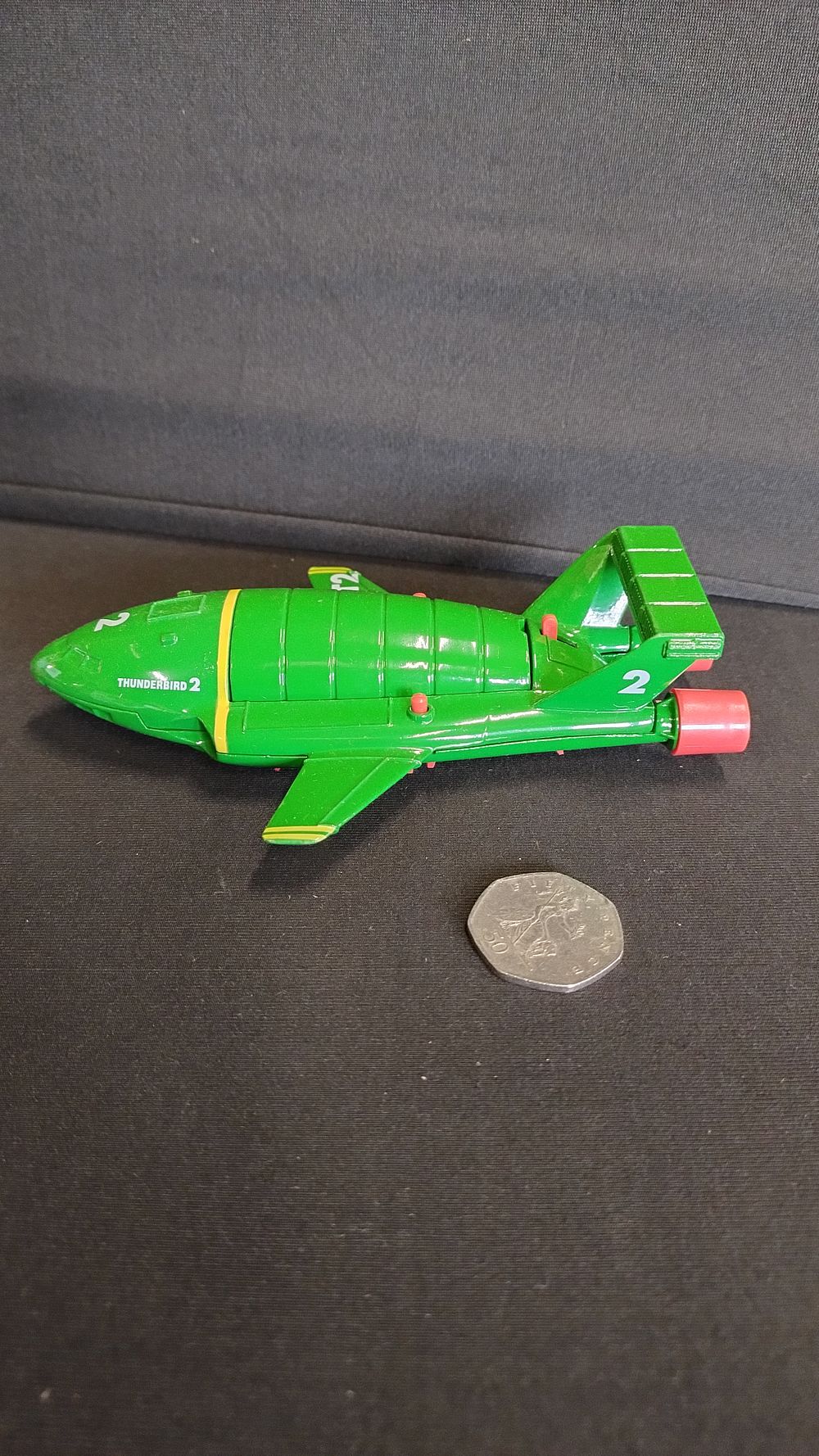 Lot 190: Vintage 1992 Thunderbirds 2 Die Cast Matchbox Vehicle...