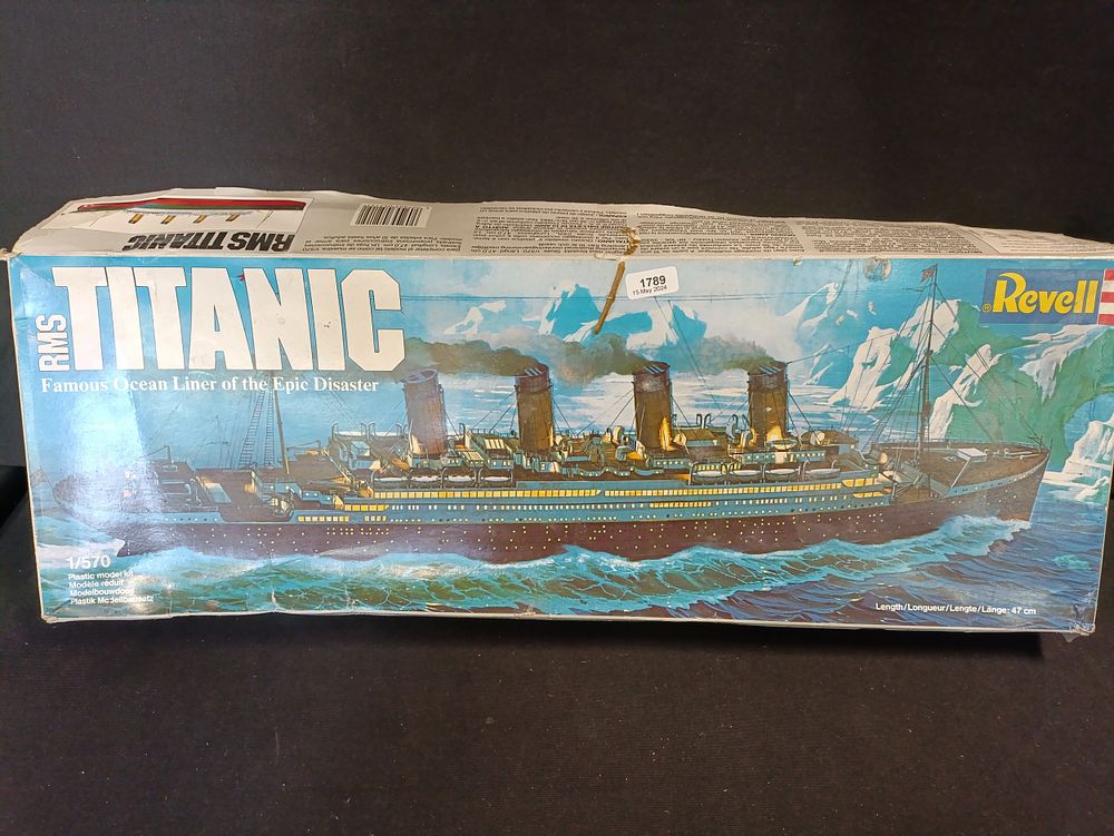 Lot 251: Revell model of the RMS Titanic