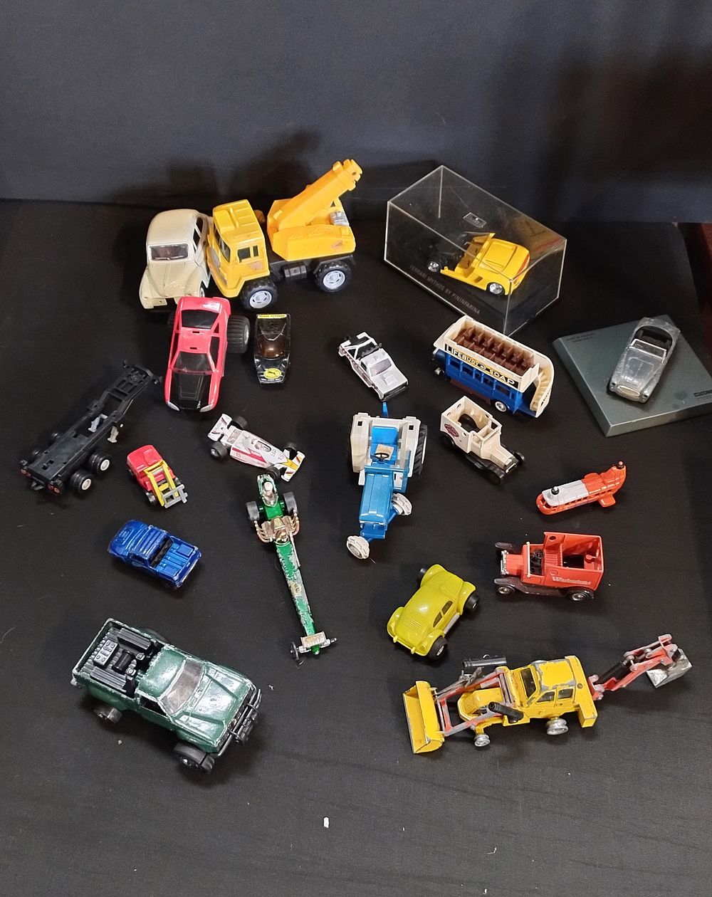 Lot 263: Collection of Die cast cars Dinky, lledo, Corgi...