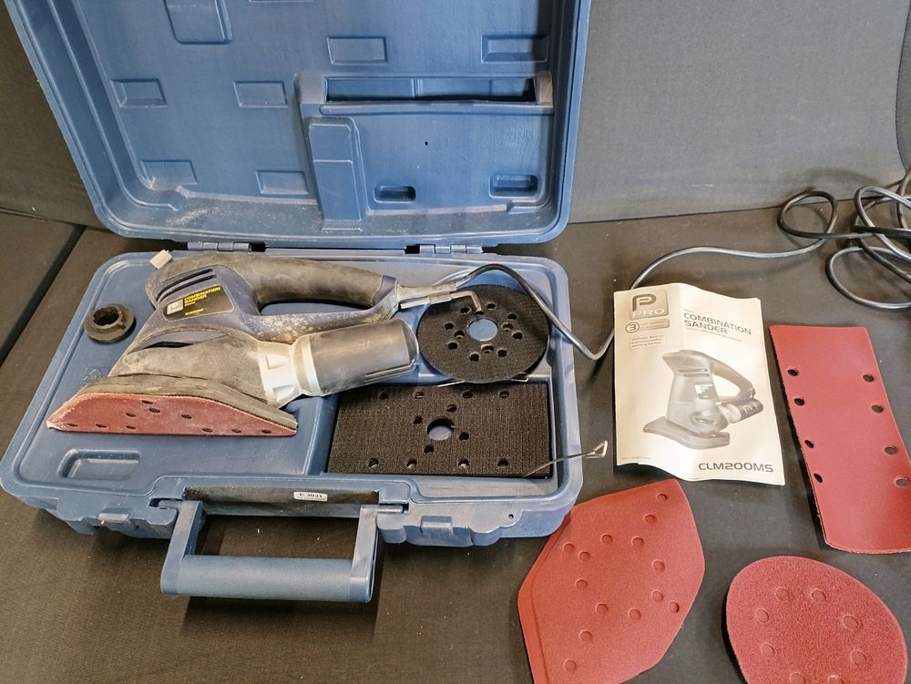Lot 300: Pro 200w combination Sander tested for power