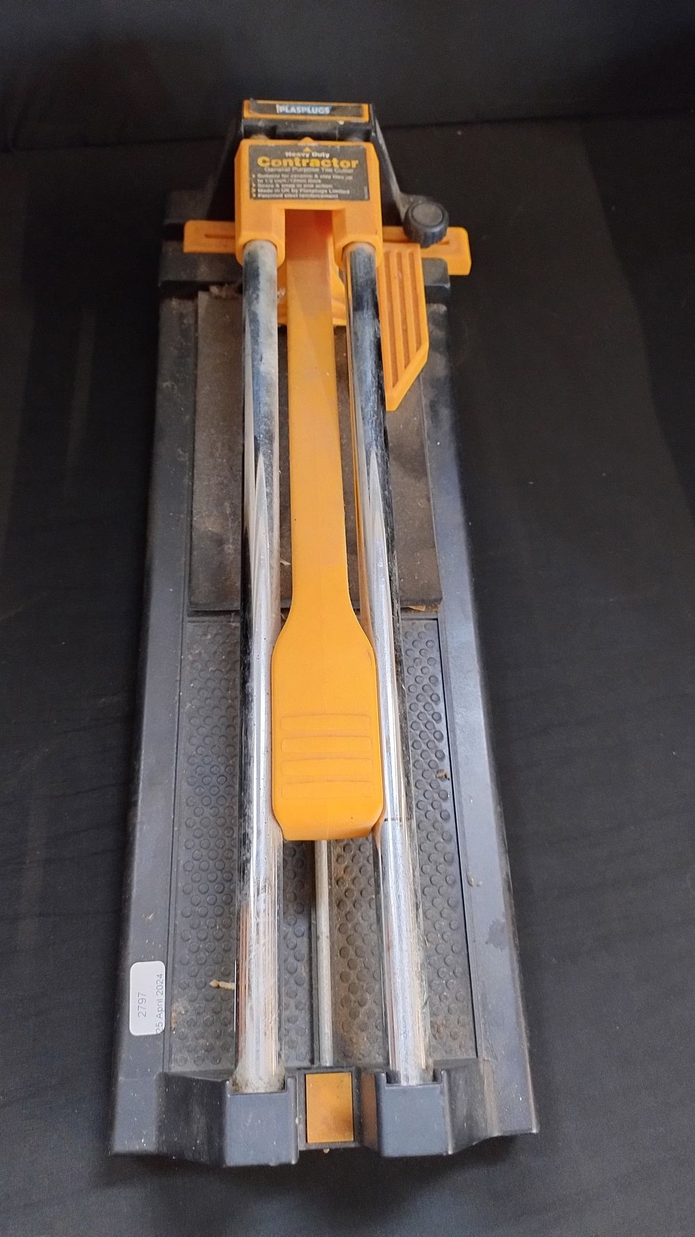 Lot 326: Plasplugs Heavy duty contractor general purpose tile cutter