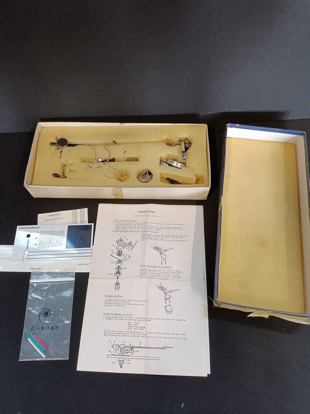 Lot 31: Haddock stylus arm for record player