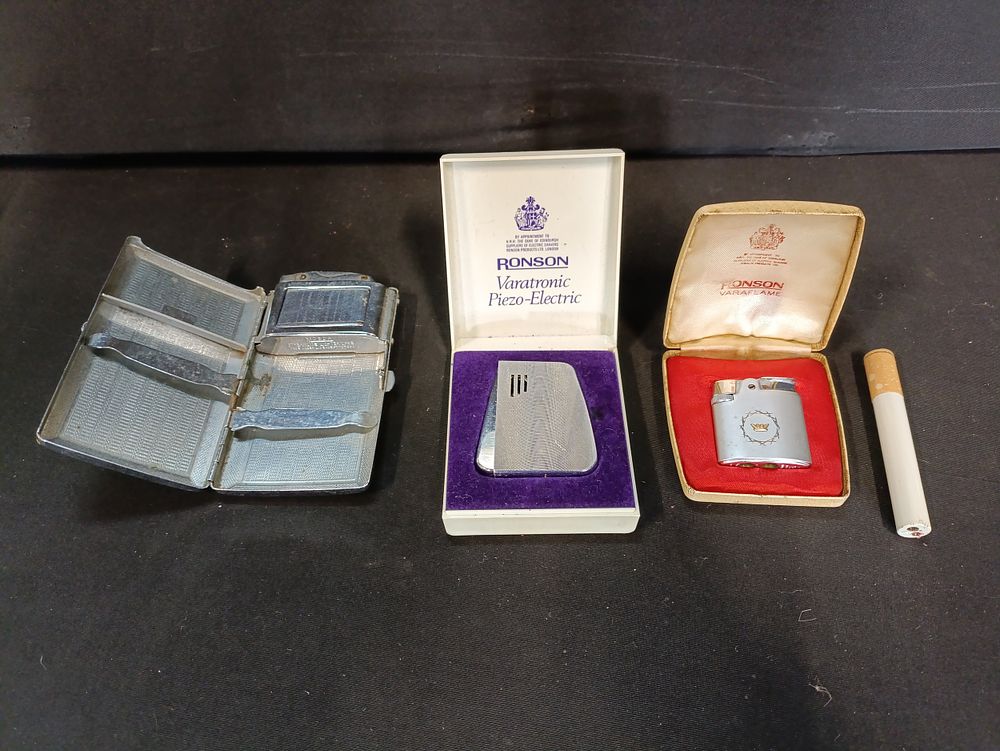 Lot 74: Selection vintage Lighters