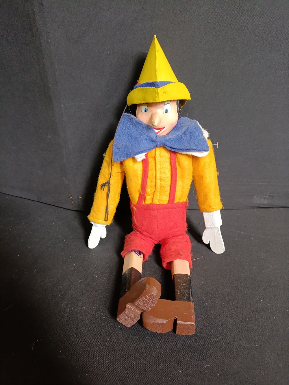 Lot 123: Vintage hand made pinocchio