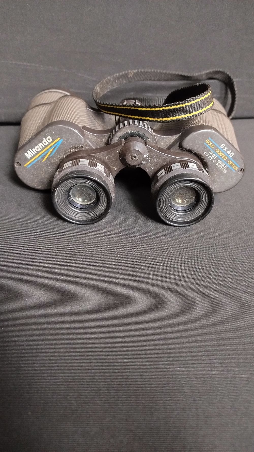 Lot 298: Miranda Gold Coated 8 x 40 binoculars with...