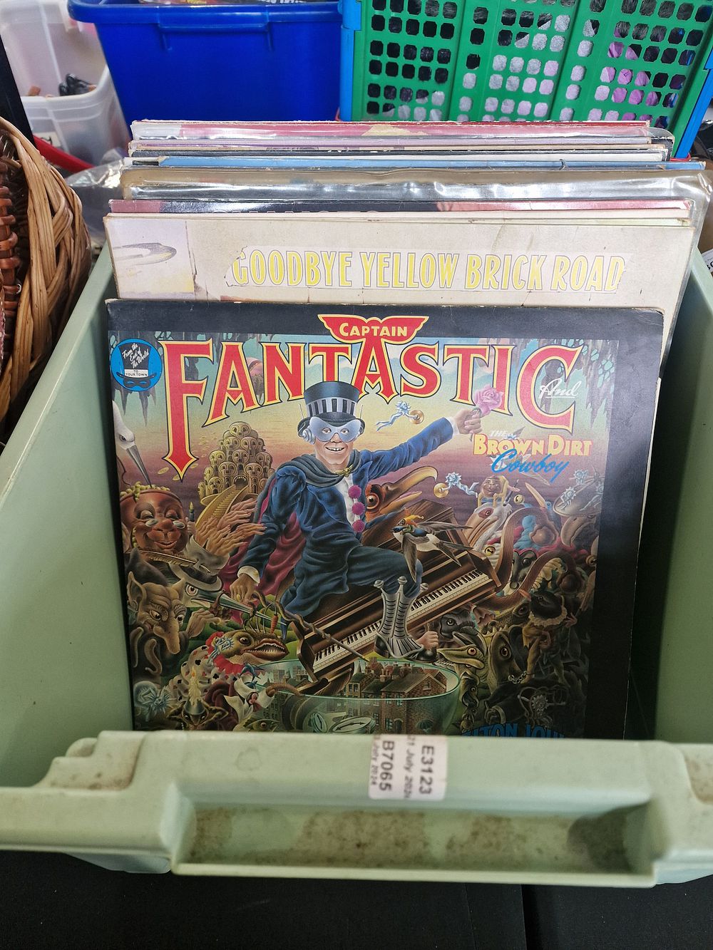 Lot 347: Selection of Vintage Vinyl Records Rock and Punk....