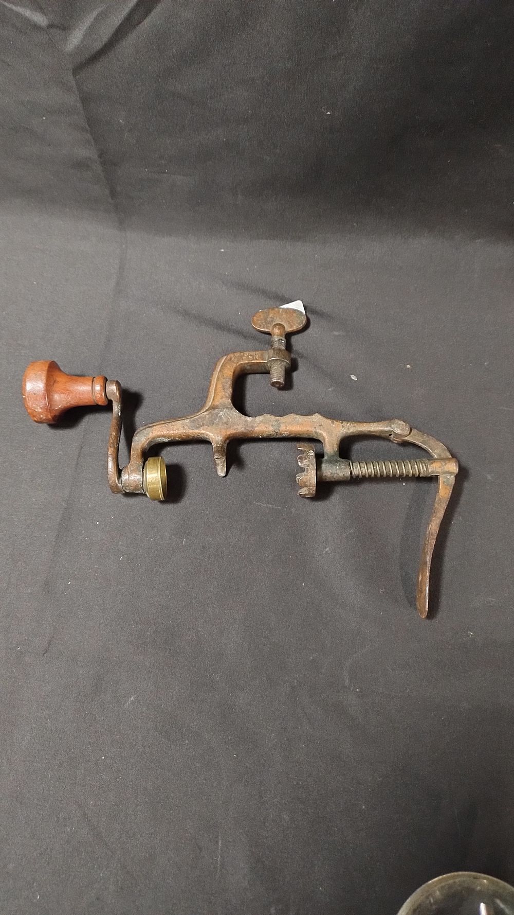 Lot 437: Antique hunting cartridge crimper