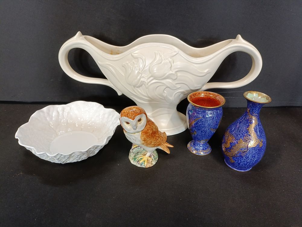 Lot 170: Mixed selection of pottery including Beswick, Wedgwood and...