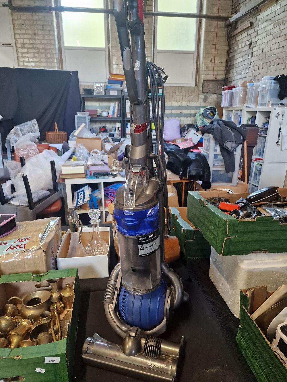 Lot 197: Reconditioned Dyson DC25 Rollerball Upright Vacuum Cleaner with...