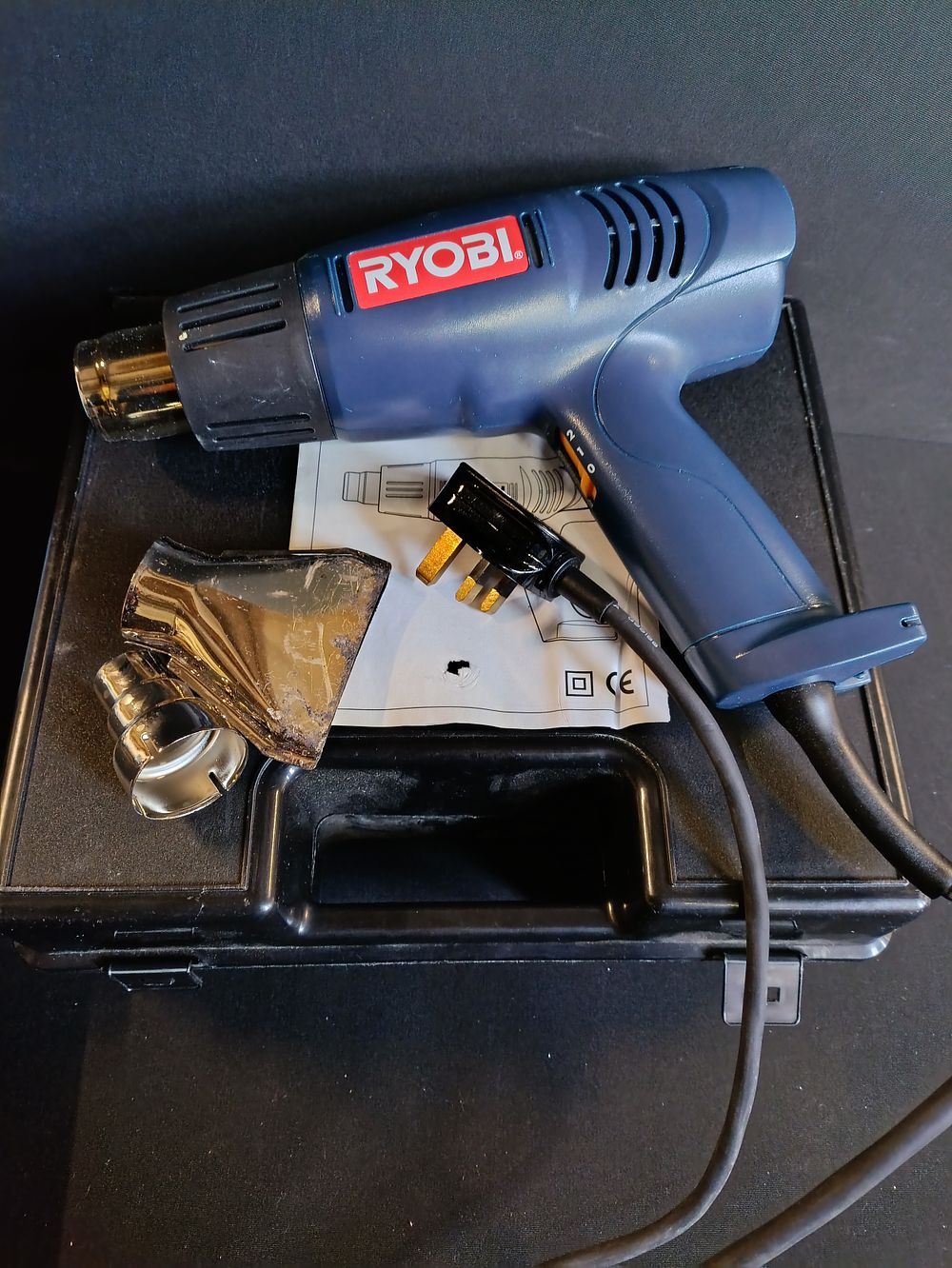 Lot 237: Ryobi Heat Gun, model EHG-2002 tested for power