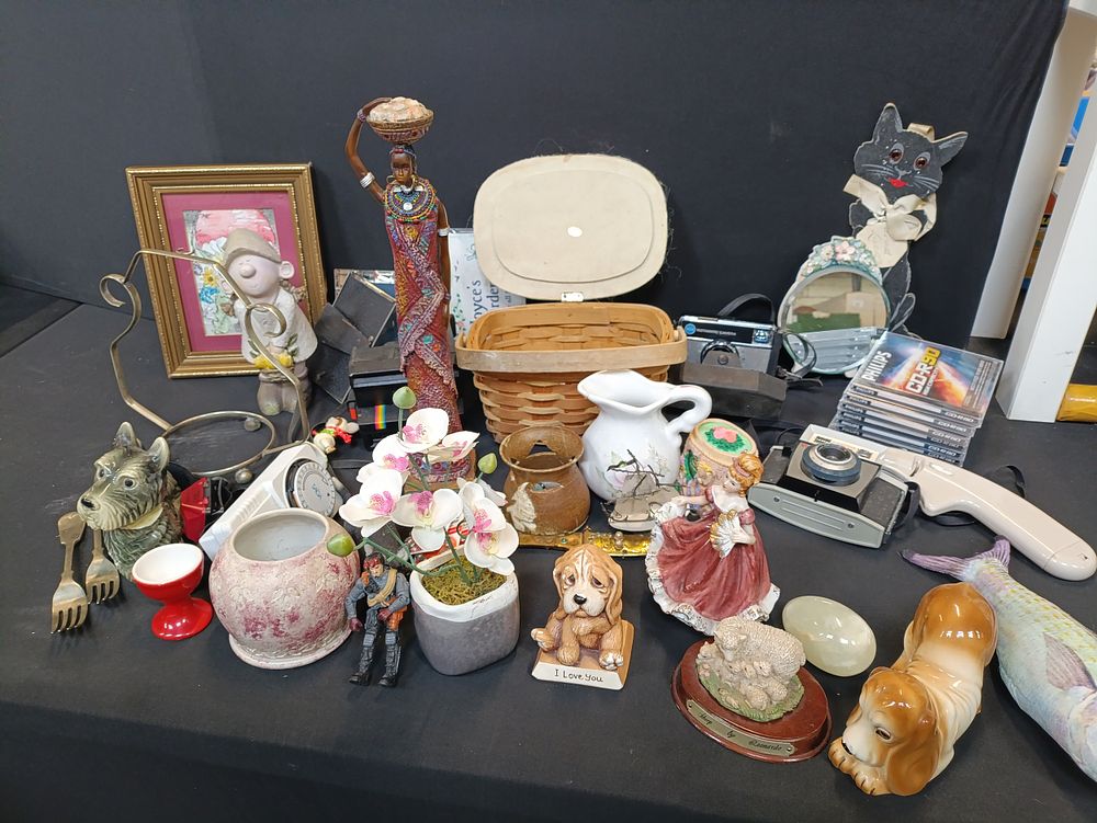 Lot 87: Large selection of home items including silver plated...