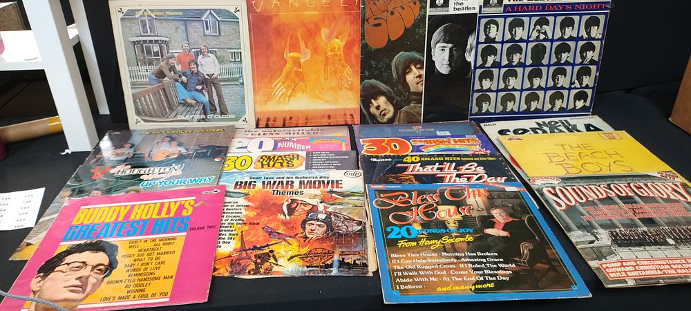 Lot 134: Various vynil albums including Buddy Holly, 30 Smash...