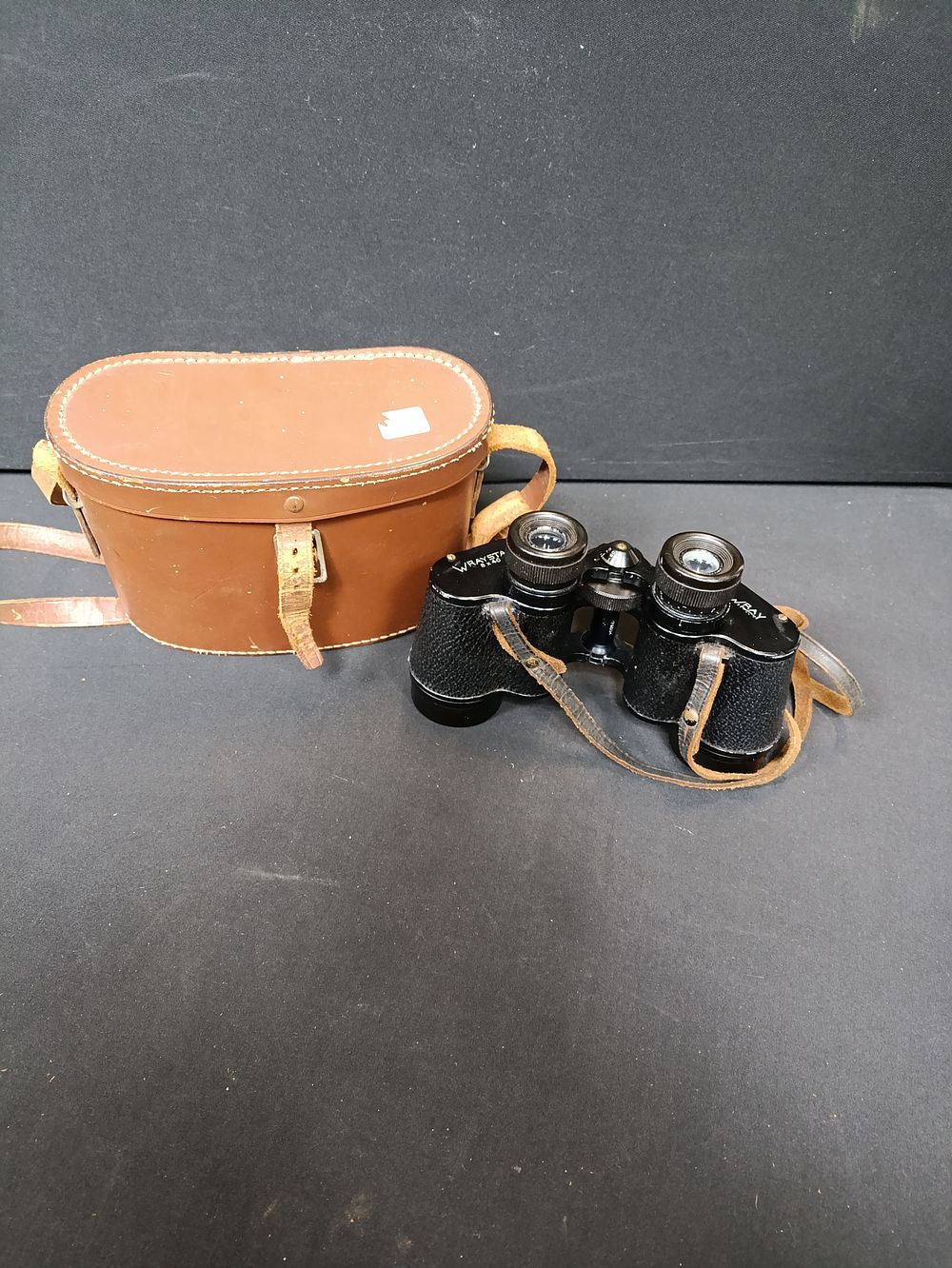 Lot 177: Wray London Binoculars 8x40 In Leather Case