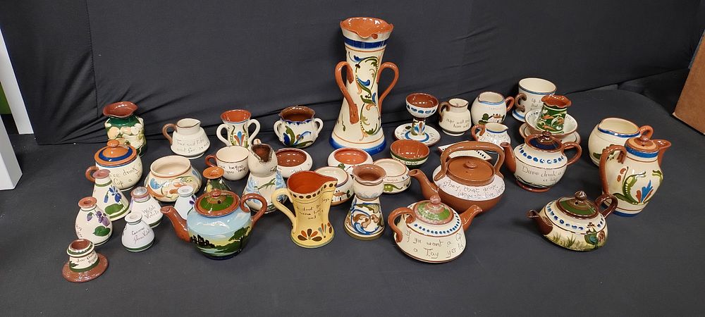 Lot 269: Large collection of vintage Torquay, Welsh and other...