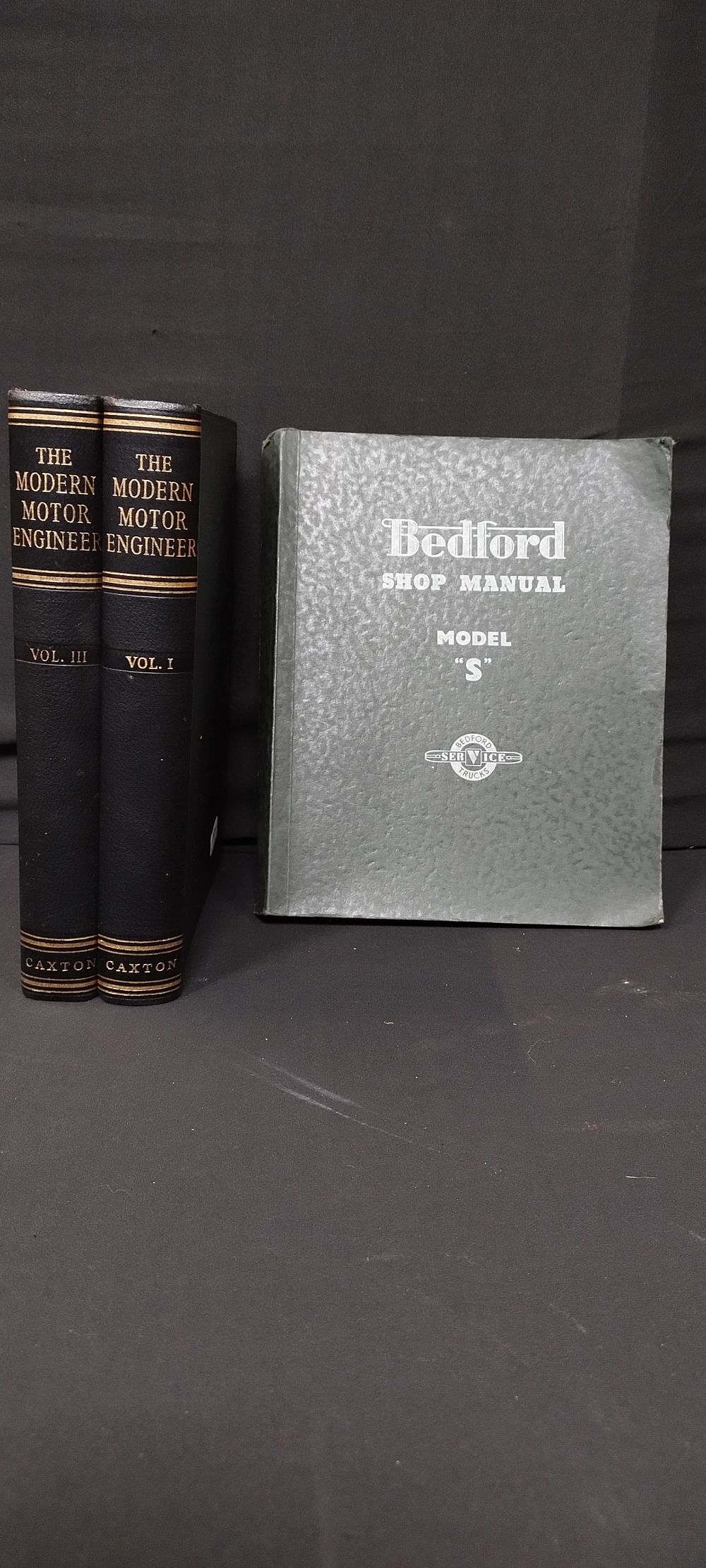 Lot 272: Three books, The Modern Motor Engineer vol 1...