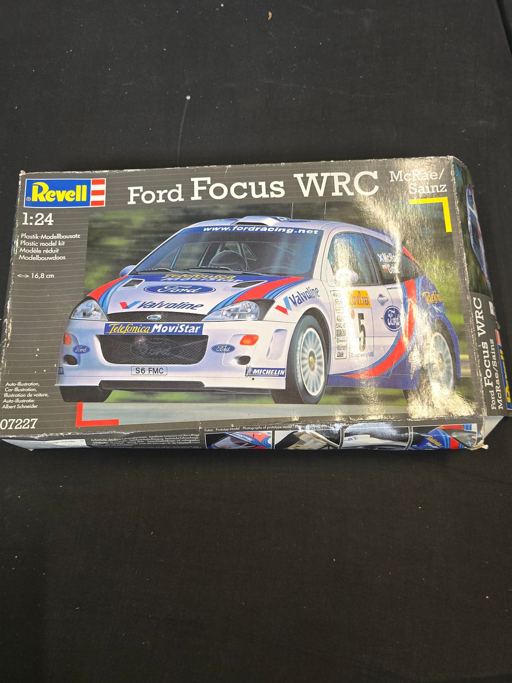 Lot 326: REVELL ford focus WRX no.07227