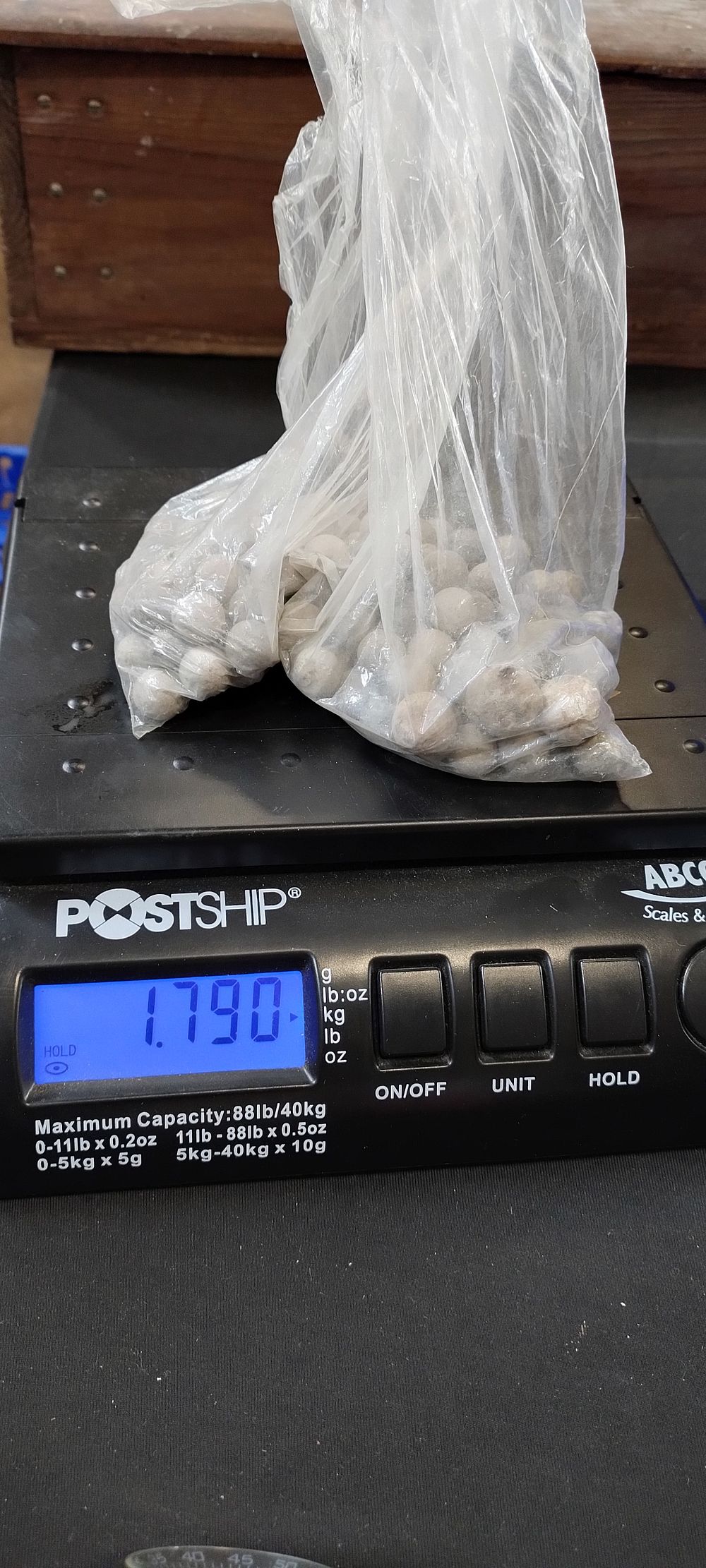 Lot 355: 1.790 Kg lead Musket balls