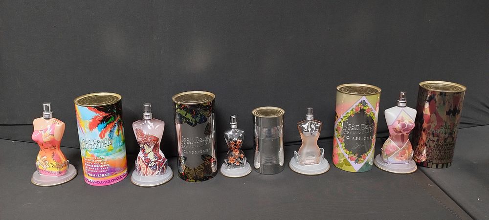 Lot 367: 5 x empty ladies Jean Paul Gaultter perfume...