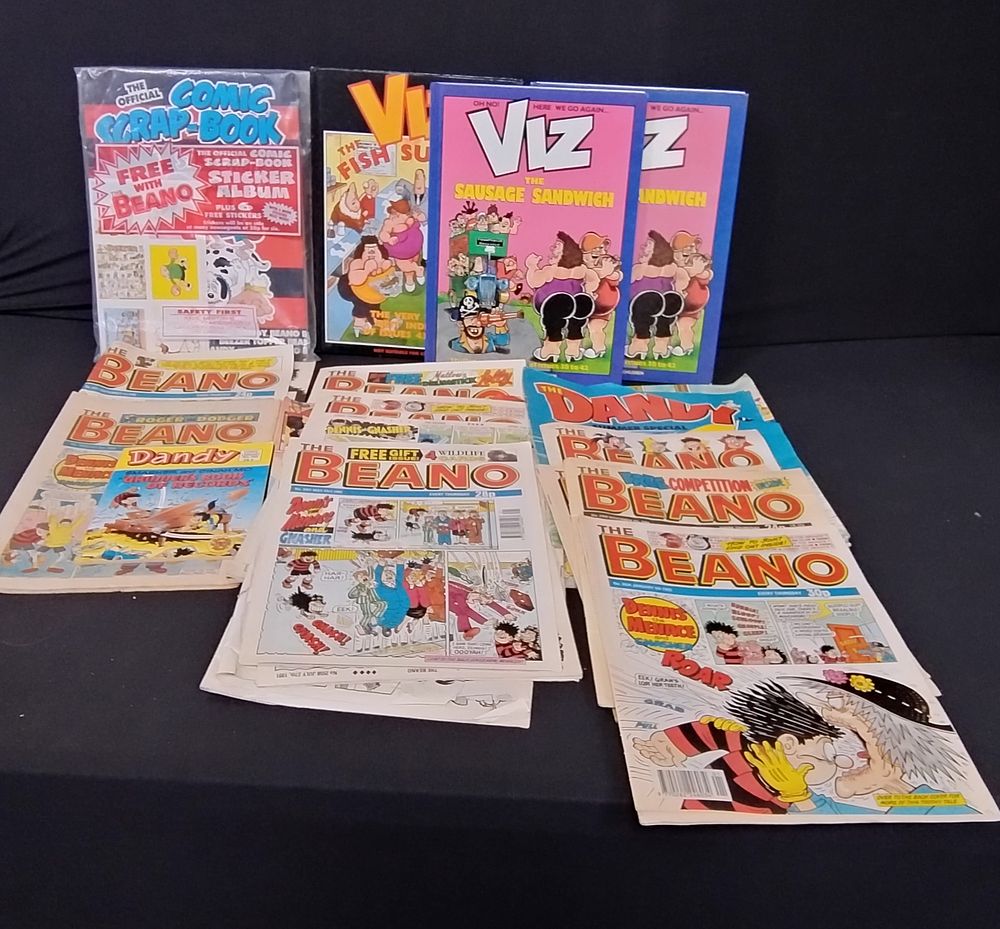 Lot 141: Large collection of Beano and Dandy comics