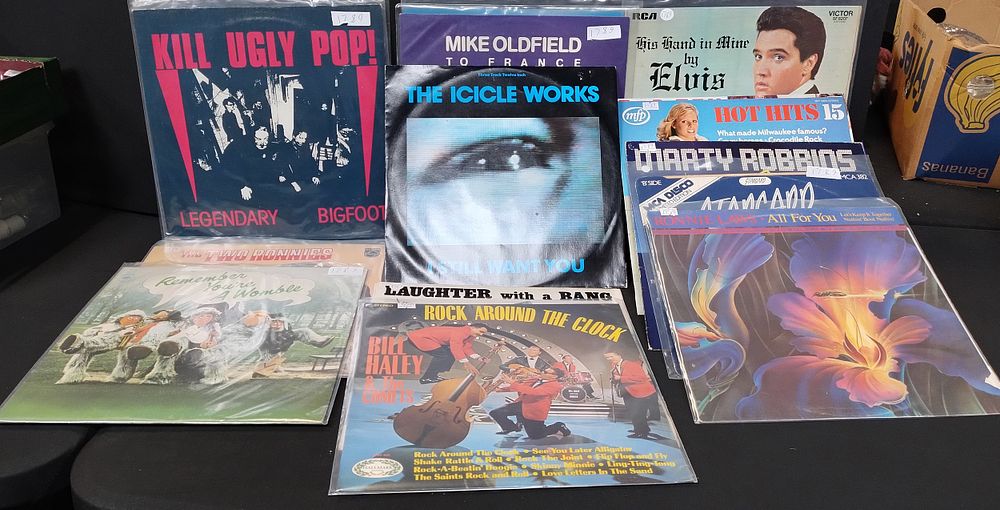 Lot 219: Collection of 40 Vinyl albums various artists and...