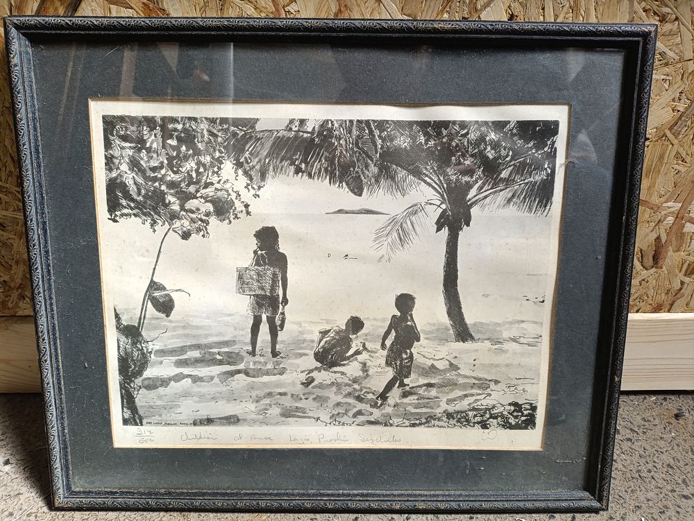 Lot 248: Limited edition signed print of Children of Lazio,...