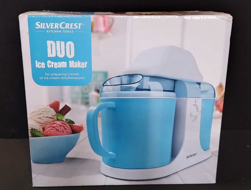 Lot 125: Brand new sealed Silver crest Ice Cream Maker