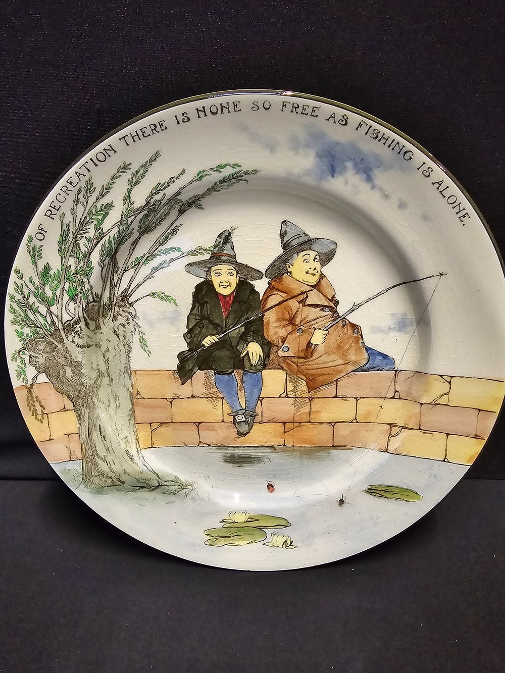 Lot 479: A vintage Royal Doulton The Gallent Fisher collectable...