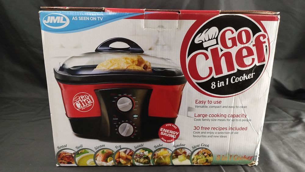 Lot 254: Go chef 8 in 1 cooker brand new...