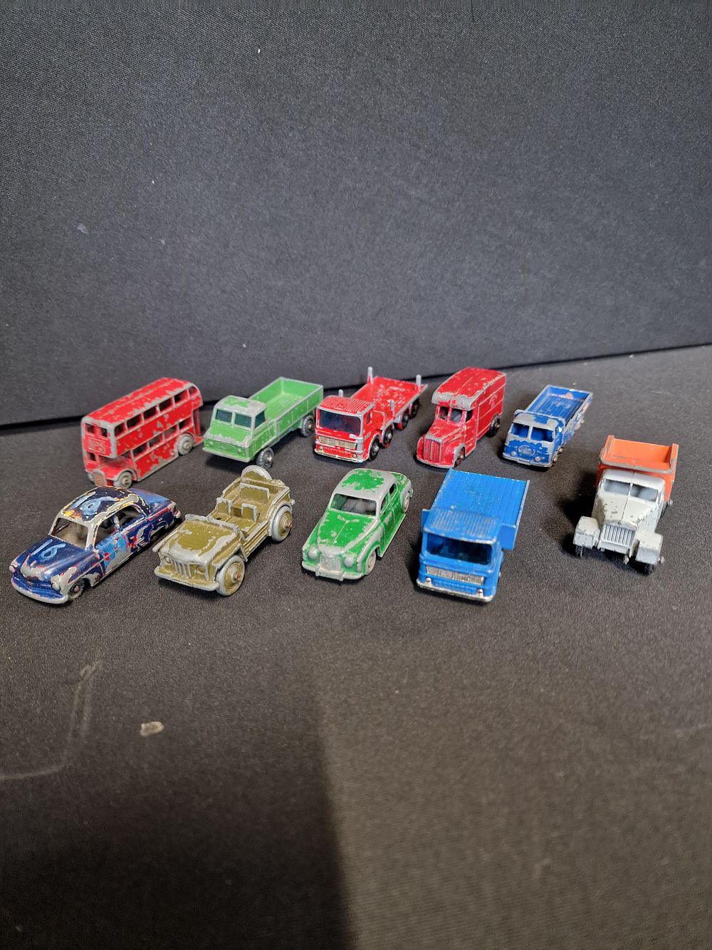Lot 333: Selection of Vintage Collectable Toy Vehicles by Lesney...
