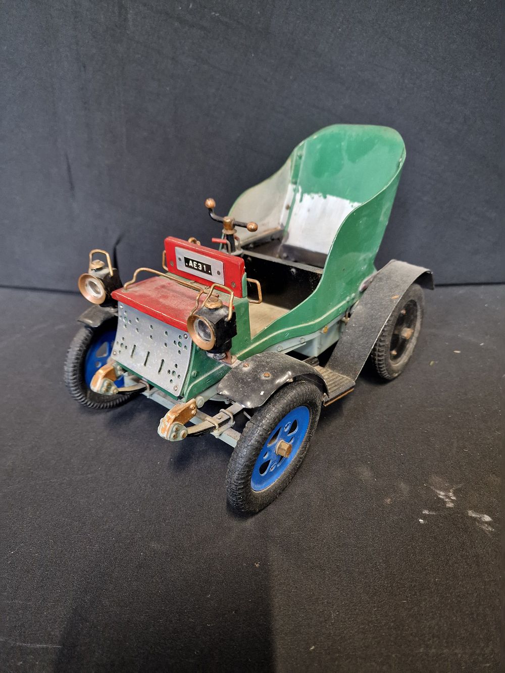 Lot 368: Vintage Tin Plate Toy Car