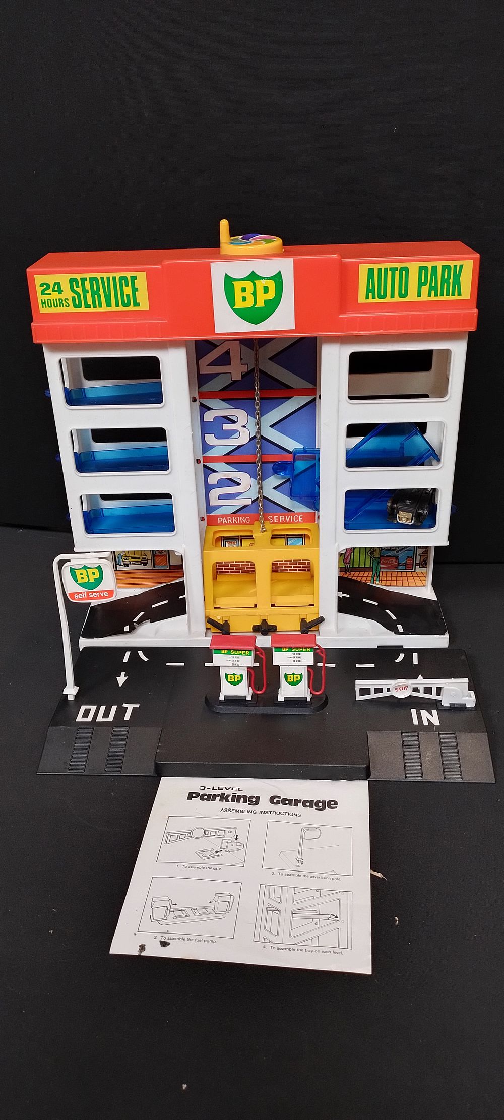 Lot 54: Vintage 1970's 3-Level Parking Garage by NORD TOYS