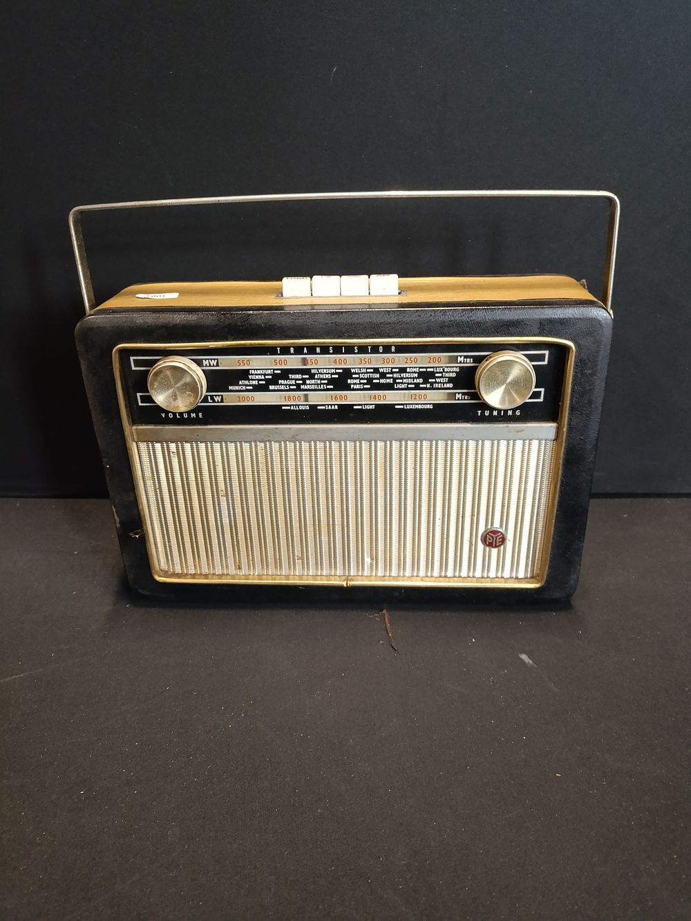 Lot 76: Vintage PYE 1355 radio