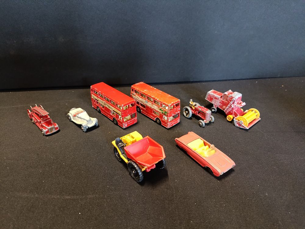 Lot 155: Selection of vintage collectable model vehicles including Lesney...