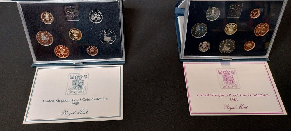 Lot 264: 7 X UK, Welsh, Scotland, proof coin sets...