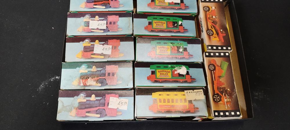 Lot 286: Boxed vintage Corgi diecast vehicles including wild west...